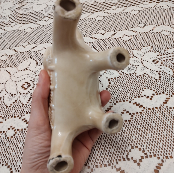 VTG Elephant Figure Safari Animal Statue 70's Home Shelf Decor Retro Sculpture - Picture 7 of 12